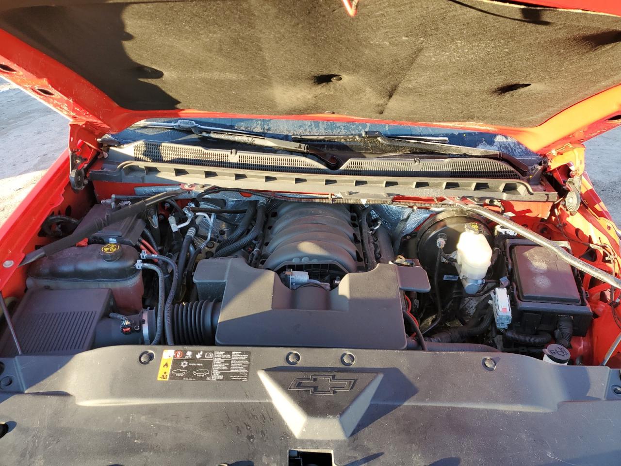 2017 Chevrolet Silverado VIN 1GCVKNEC8HZ324269 Copart auction photo, front end / side damage thumbnail 13