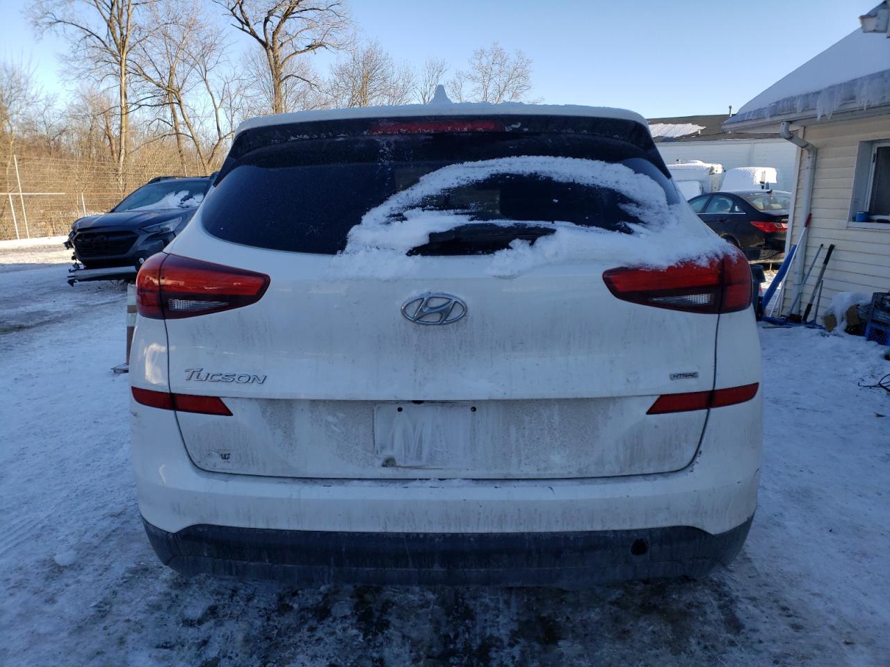 2019 Hyundai Tucson VIN KM8J2CA43KU843697 Copart auction photo, stripped / mechanical damage thumbnail 6
