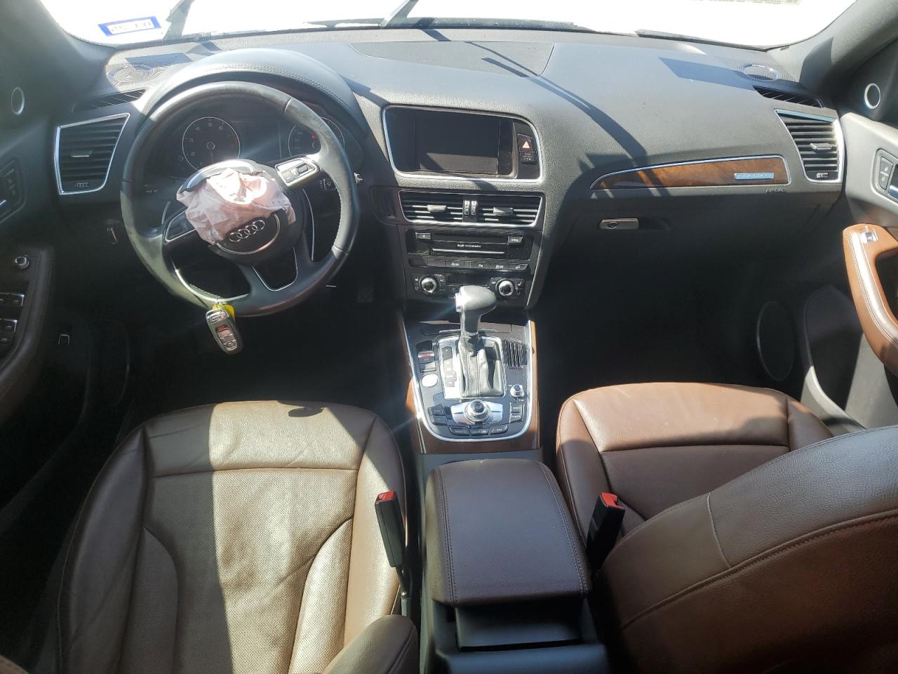 2016 Audi Q5 VIN WA1D7AFP2GA050341 Copart auction photo, front end / side damage thumbnail 8