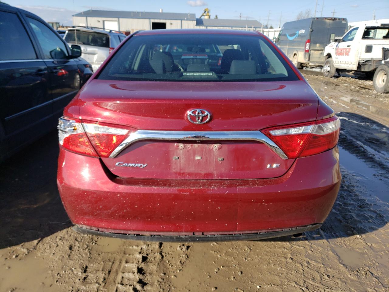 2017 Toyota Camry VIN 4T1BF1FK9HU701075 Copart auction photo, rear end damage thumbnail 6