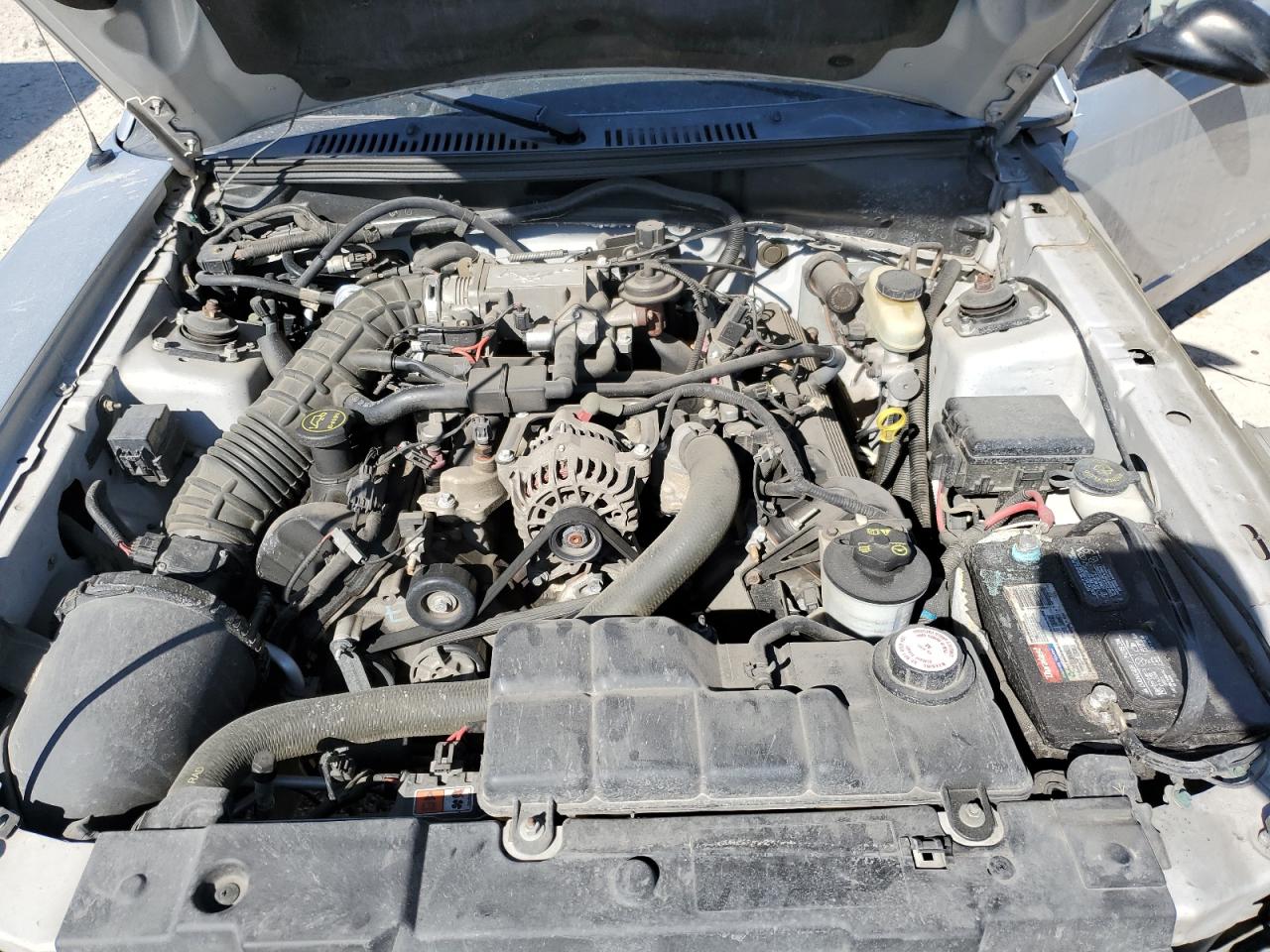 2004 Ford Mustang VIN 1FAFP42X44F128094 Copart auction photo, all over damage thumbnail 13