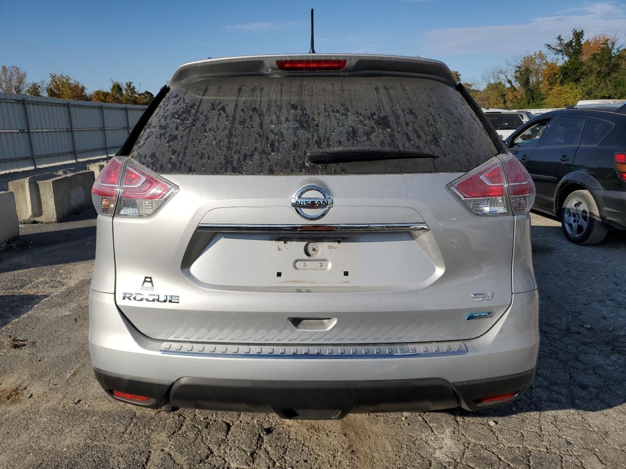2014 Nissan Rogue VIN 5N1AT2MT4EC824774 Copart auction photo, front end / side damage thumbnail 6