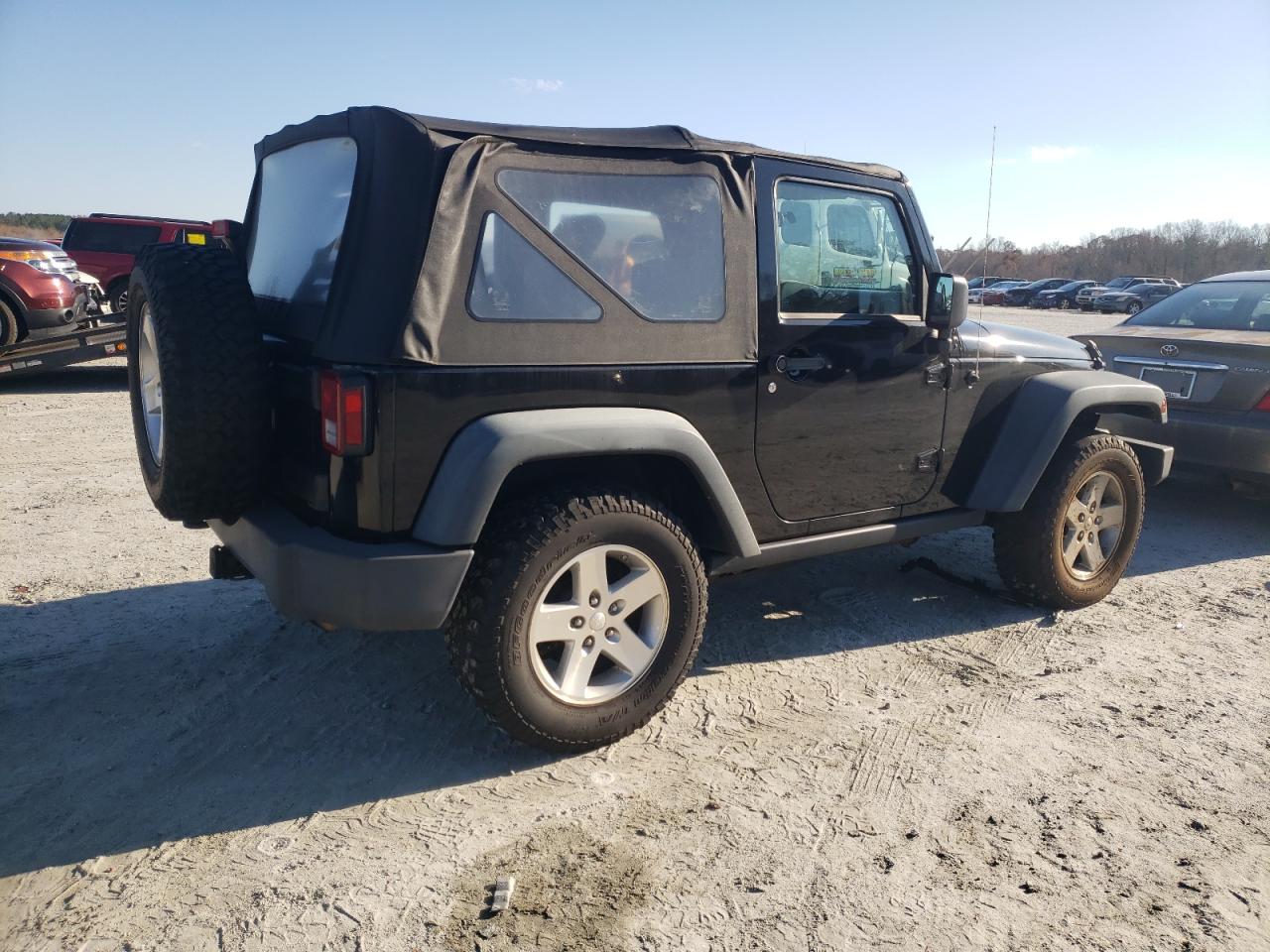 2010 Jeep Wrangler VIN 1J4AA2D16AL213352 Copart auction photo, minor dent/scratches damage thumbnail 3