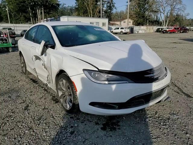 2015 Chrysler 200 VIN 1C3CCCDG8FN639305 Copart auction photo, side / front end damage thumbnail 11