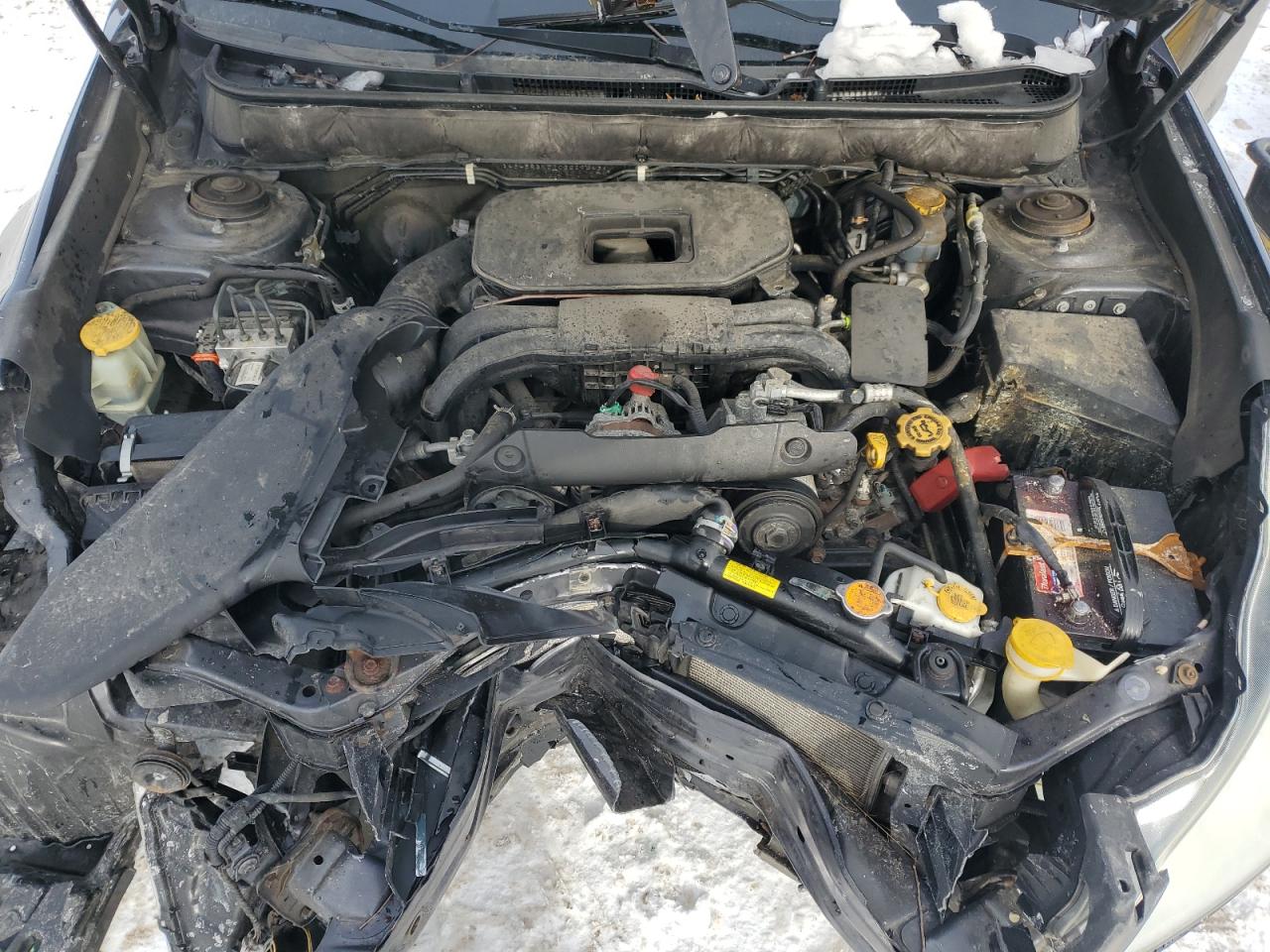 2012 Subaru Outback VIN 4S4BRBKC7C3229243 Copart auction photo, front end damage thumbnail 12