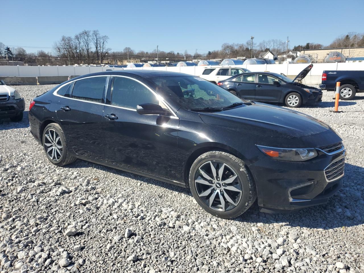 2017 Chevrolet Malibu VIN 1G1ZE5ST9HF213012 Copart auction photo, rear end damage thumbnail 4