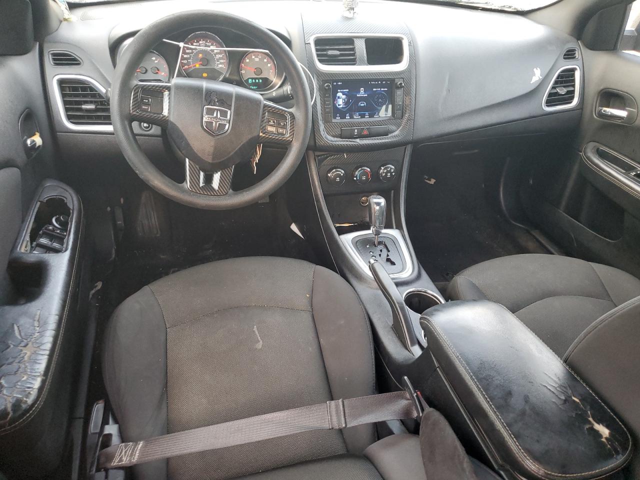 2013 Dodge Avenger VIN 1C3CDZAGXDN552877 Copart auction photo, front end damage thumbnail 8
