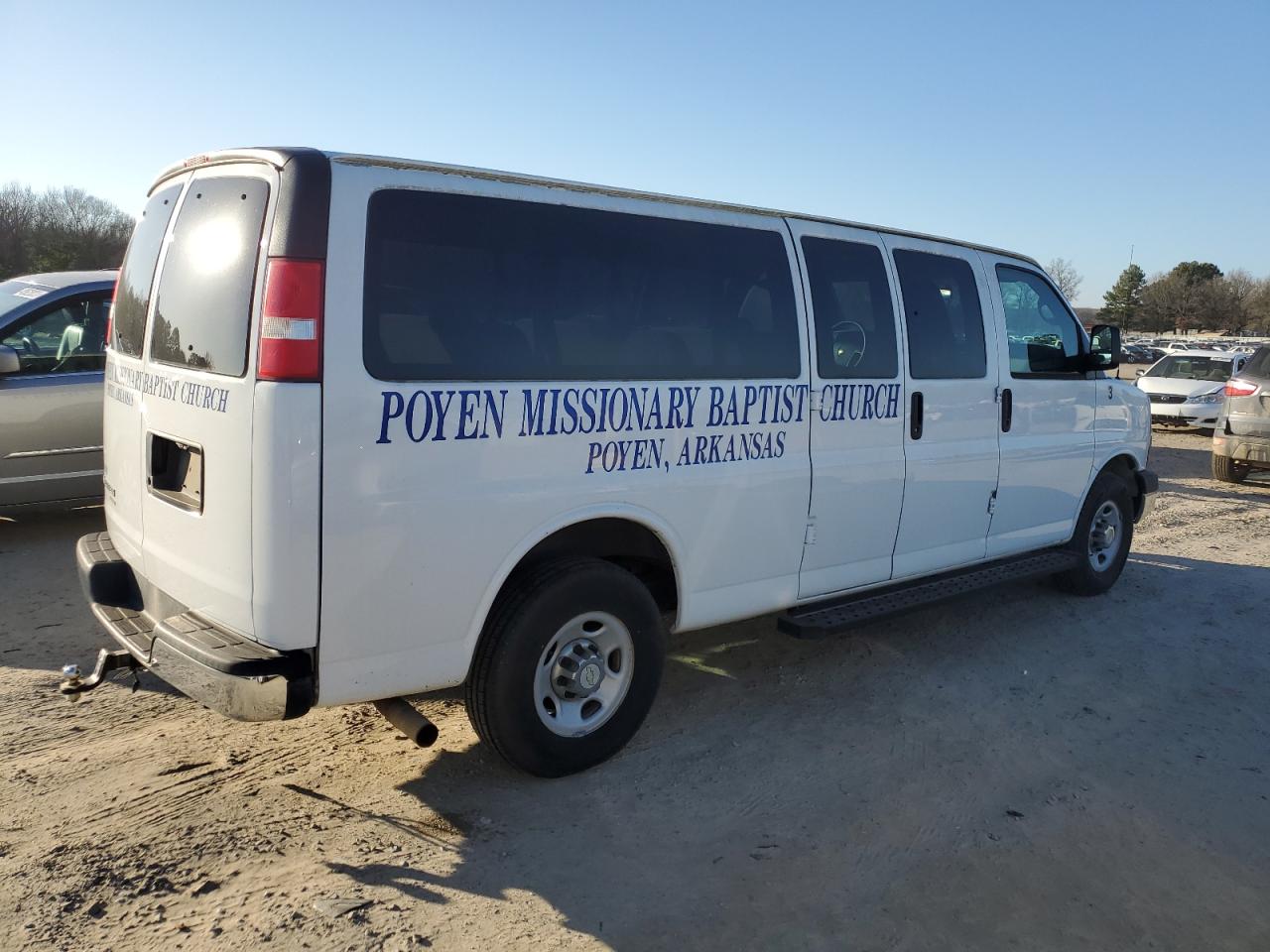 2013 Chevrolet Express VIN 1GAZG1FGXD1159839 Copart auction photo, minor dent/scratches damage thumbnail 3