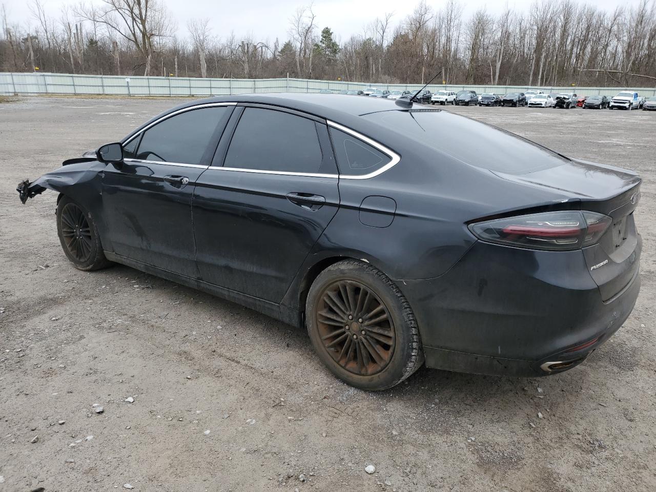 2016 Ford Fusion VIN 3FA6P0H92GR380547 Copart auction photo, front end / side damage thumbnail 2
