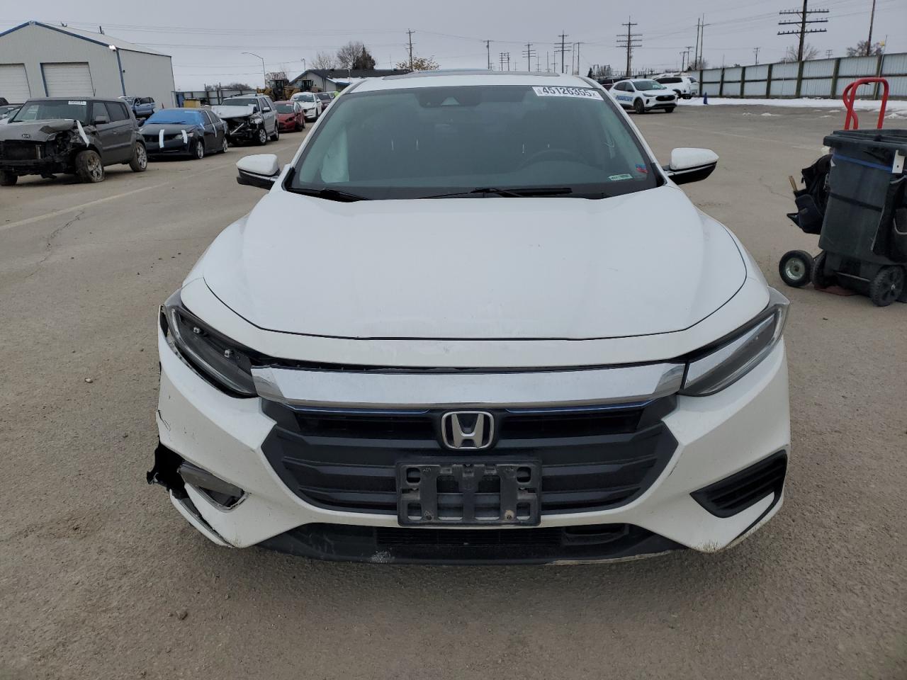 2019 Honda Insight VIN 19XZE4F95KE009972 Copart auction photo, front end / mechanical damage thumbnail 5