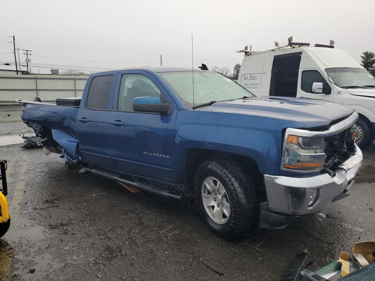 2017 Chevrolet Silverado VIN 1GCVKREC9HZ349429 Copart auction photo, rear end / front end damage thumbnail 4