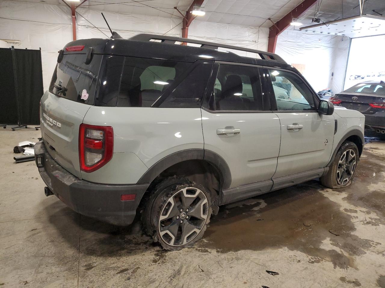 2023 Ford Bronco VIN 3FMCR9C69PRD45444 Copart auction photo, side / all over damage thumbnail 3