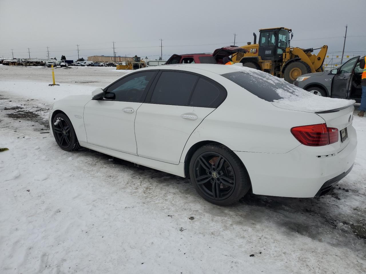 2014 BMW 5er VIN WBAKN9C5XED000669 Copart auction photo, mechanical damage thumbnail 2