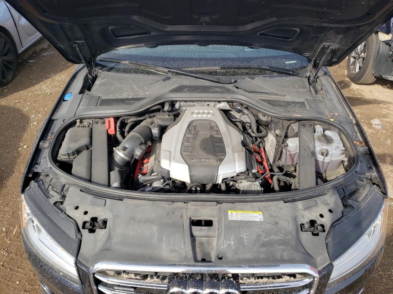 2017 Audi A8 VIN WAU44AFD2HN011745 Copart auction photo, rear end damage thumbnail 11