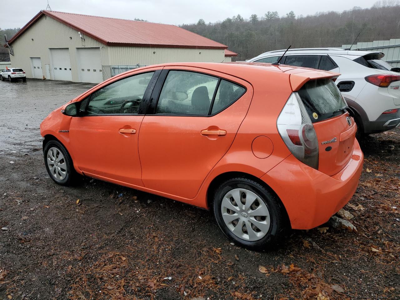 2012 Toyota Prius VIN JTDKDTB35C1015808 Copart auction photo, front end / mechanical damage thumbnail 2