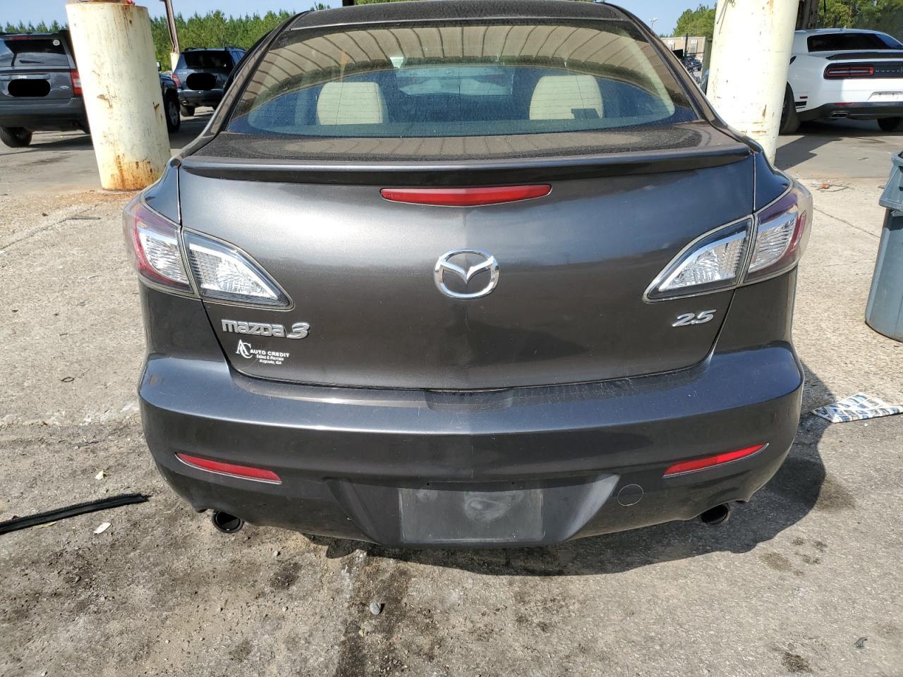 2010 Mazda 3 VIN JM1BL1S54A1107952 Copart auction photo, side damage thumbnail 6