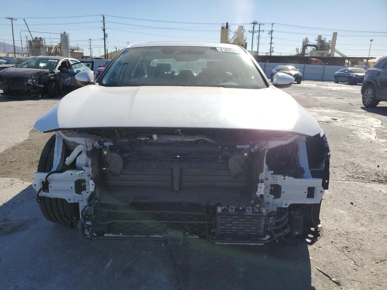 2022 Honda Accord VIN 1HGCV3F99NA017016 Copart auction photo, front end damage thumbnail 5
