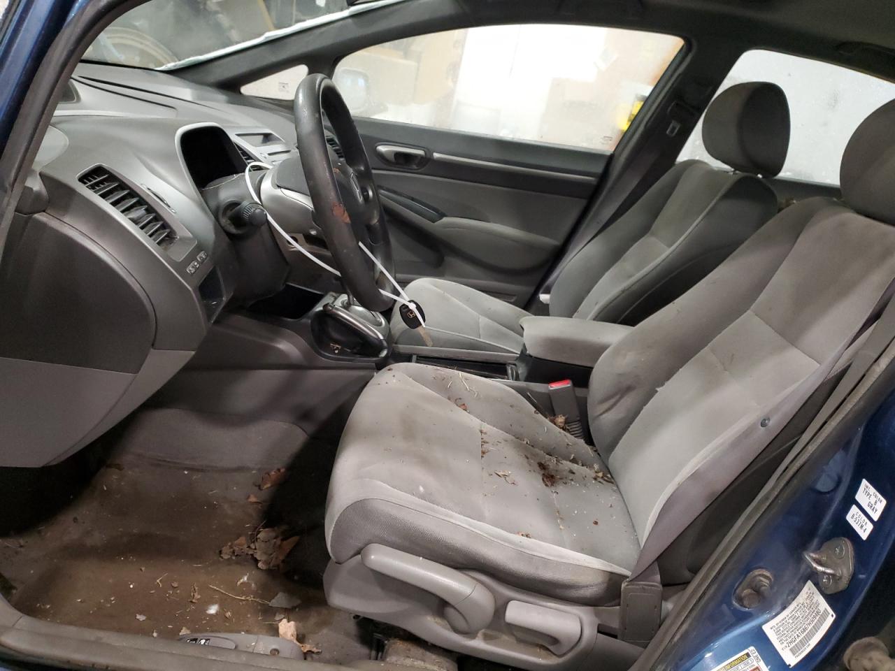 2007 Honda Civic VIN 2HGFA16867H509480 Copart auction photo, front end / mechanical damage thumbnail 7