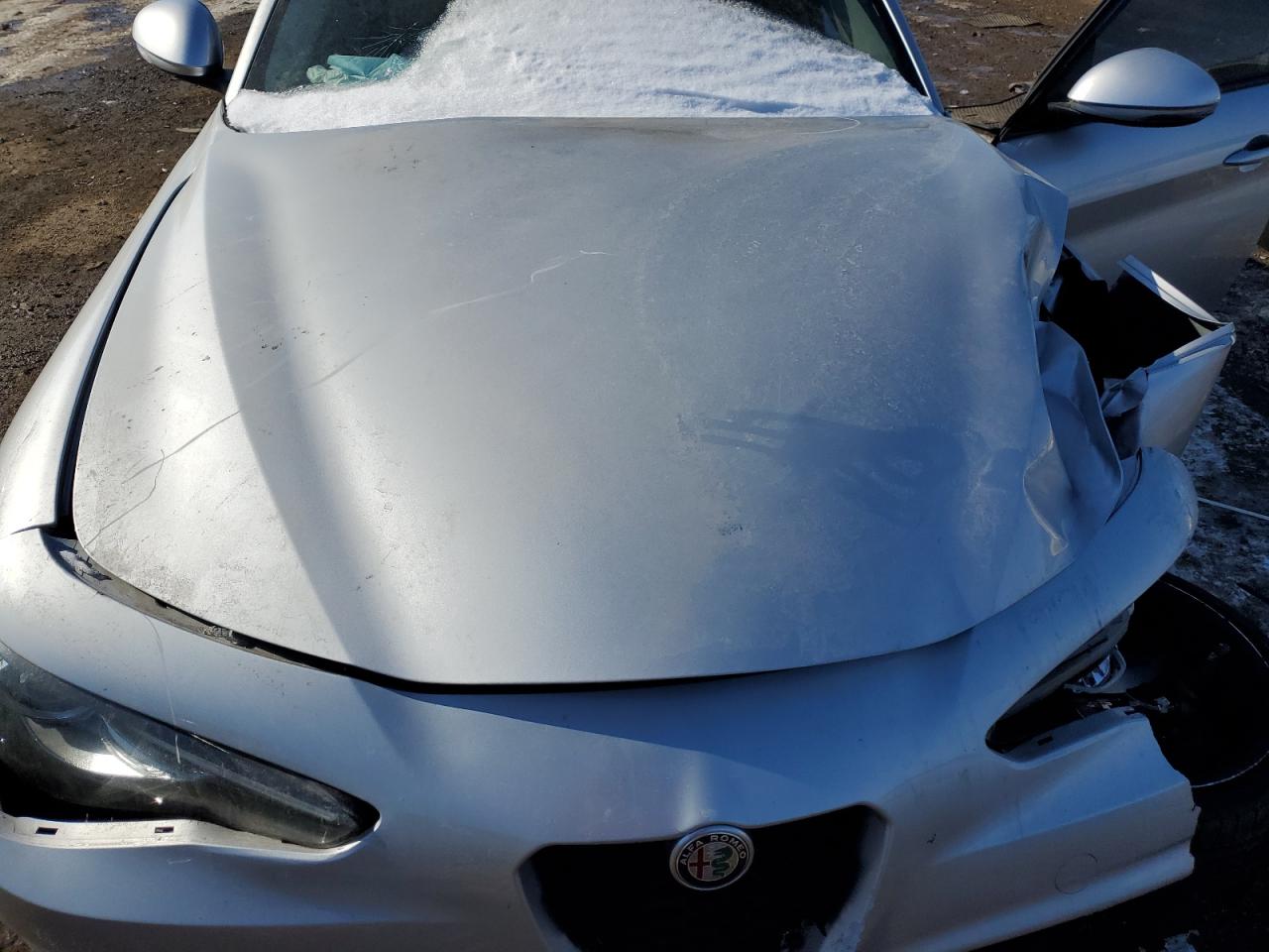 2017 Alfa Romeo Giulia VIN ZARFAEEN5H7556211 Copart auction photo, front end / undercarriage damage thumbnail 12