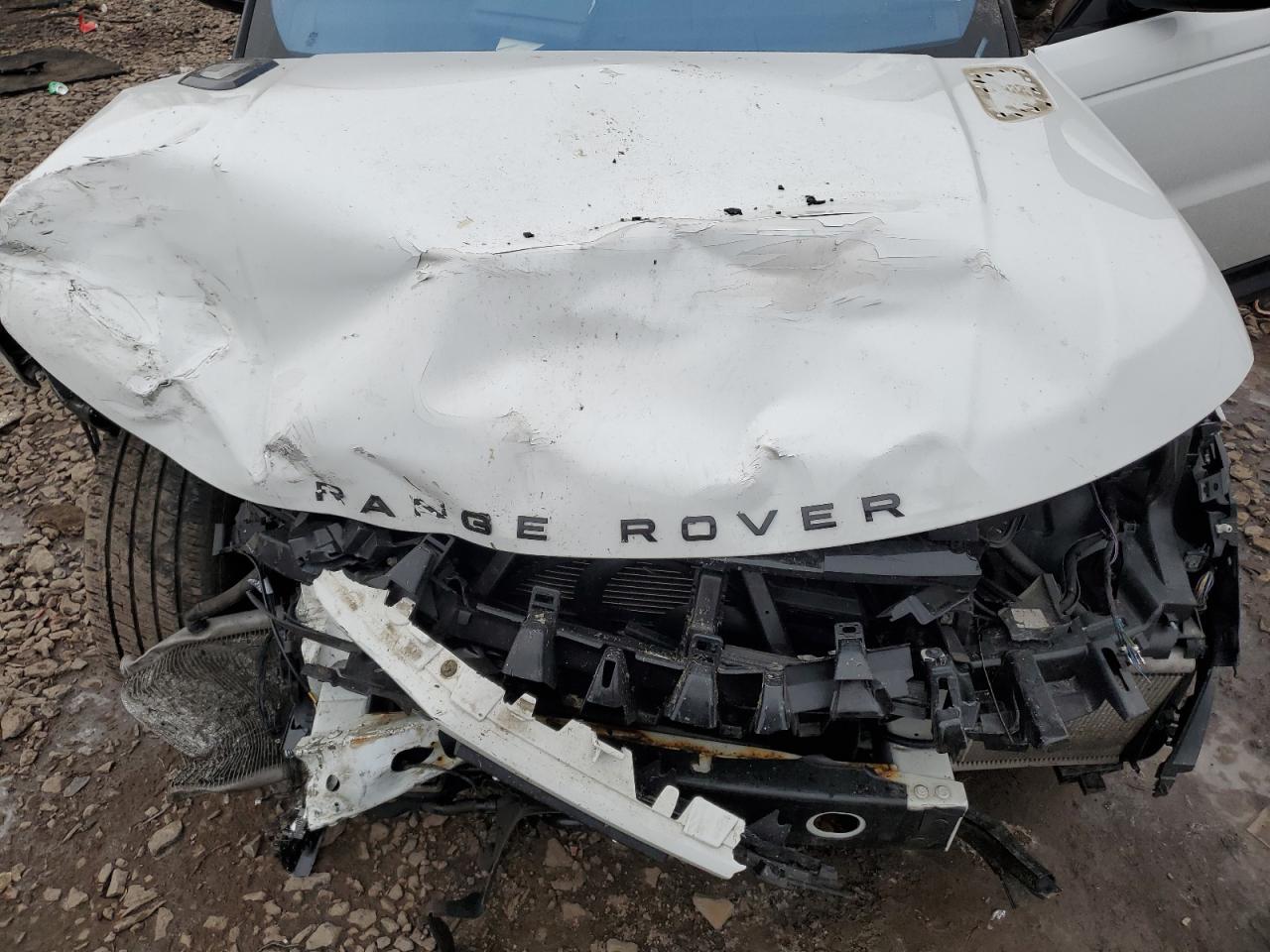 2018 Land Rover Range Rover VIN SALWR2RV3JA191007 Copart auction photo, front end damage thumbnail 12