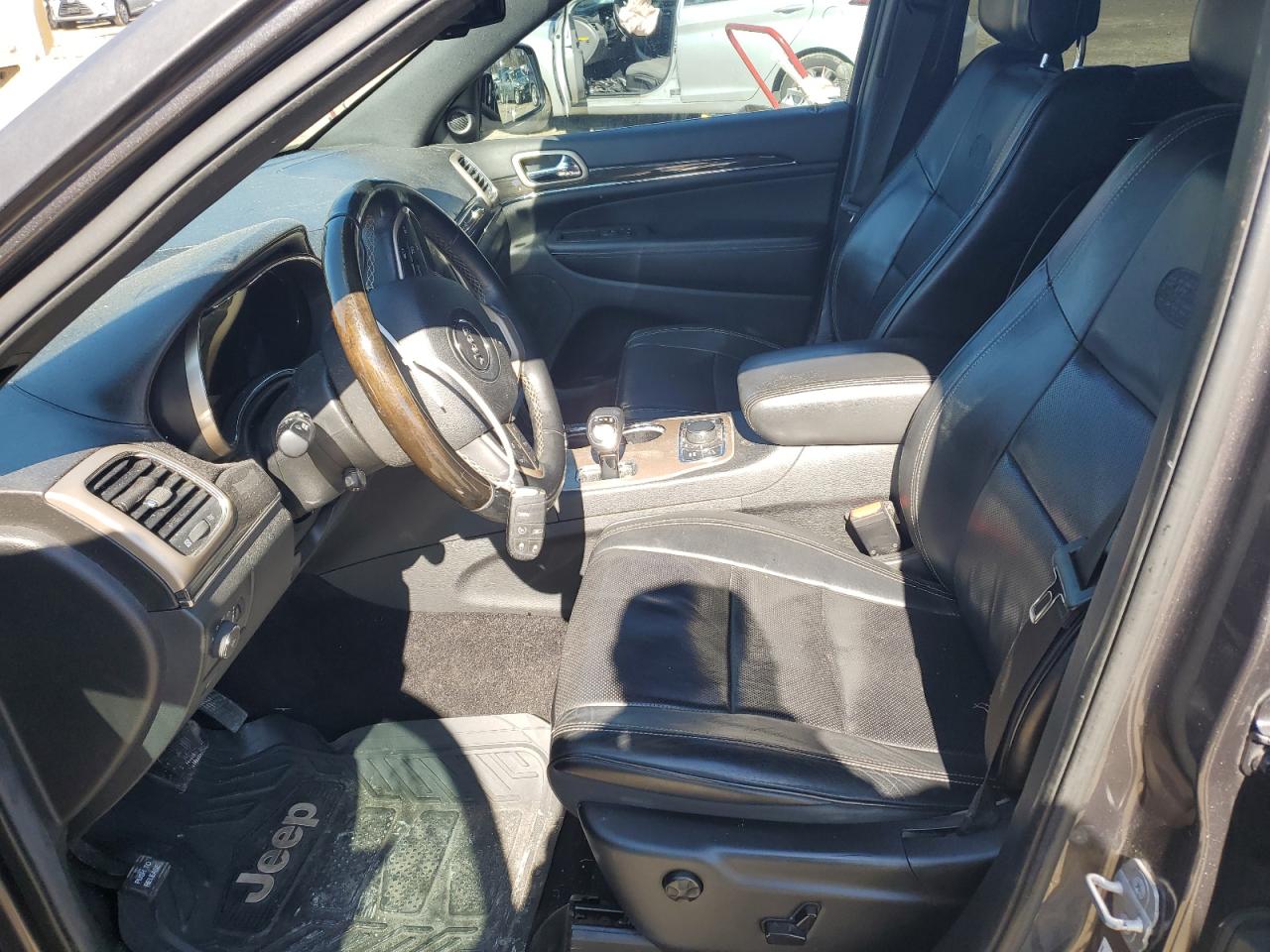 2014 Jeep Grand Cherokee VIN 1C4RJFCG4EC417143 Copart auction photo, front end / rear end damage thumbnail 7