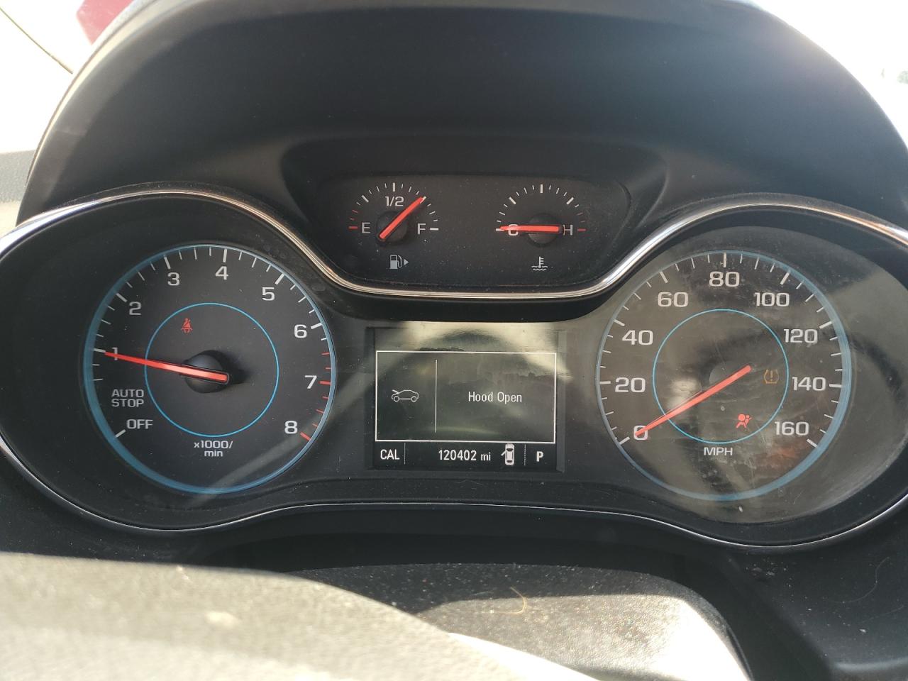 2016 Chevrolet Cruze VIN 1G1BE5SM1G7314242 Copart auction photo, front end / side damage thumbnail 9