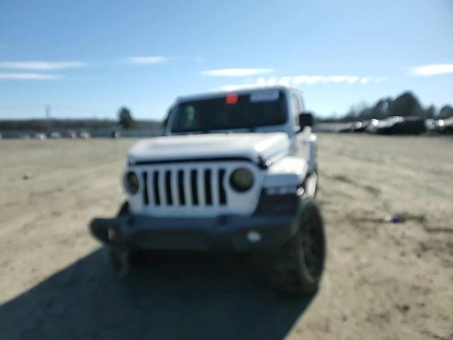 2018 Jeep Wrangler VIN 1C4HJXEN8JW223172 Copart auction photo, front end / undercarriage damage thumbnail 10