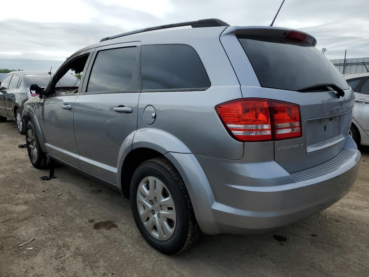 2017 Dodge Journey VIN 3C4PDCAB2HT580533 Copart auction photo, burn - engine / missing/altered vin damage thumbnail 2