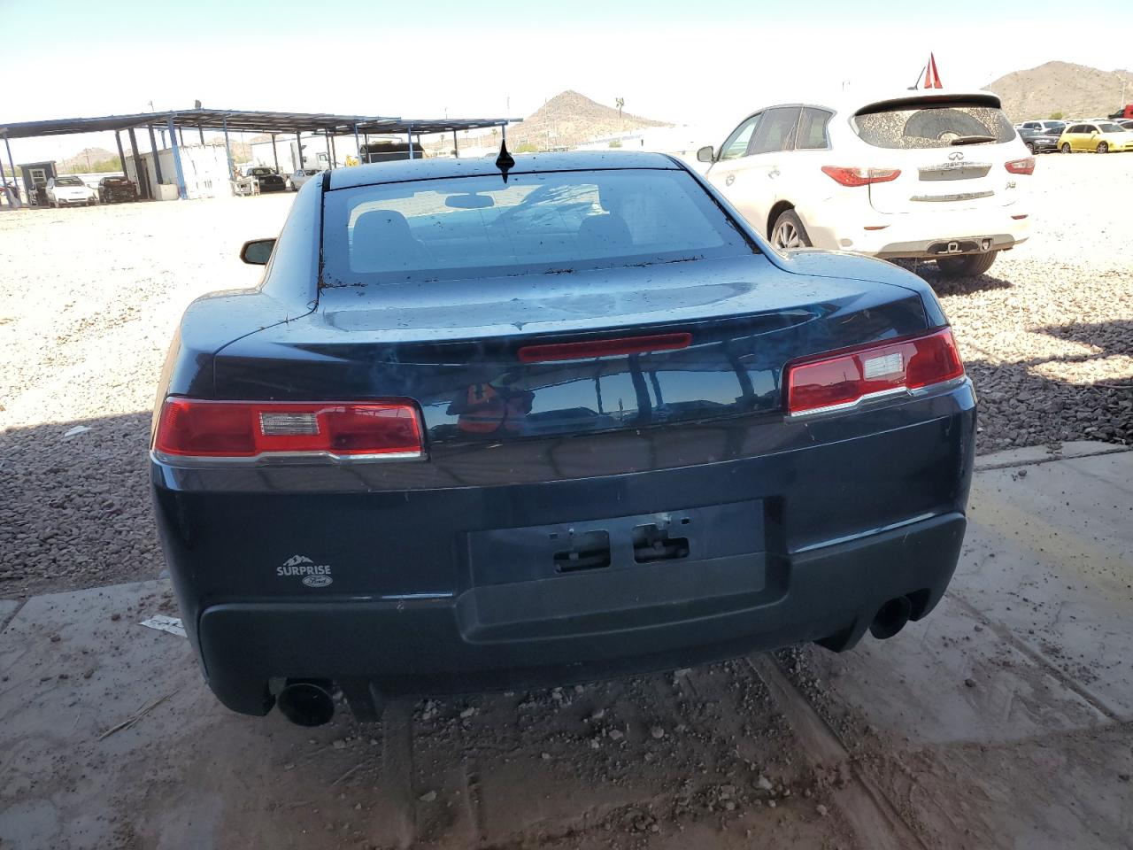 2014 Chevrolet Camaro VIN 2G1FA1E34E9211952 Copart auction photo, front end damage thumbnail 6