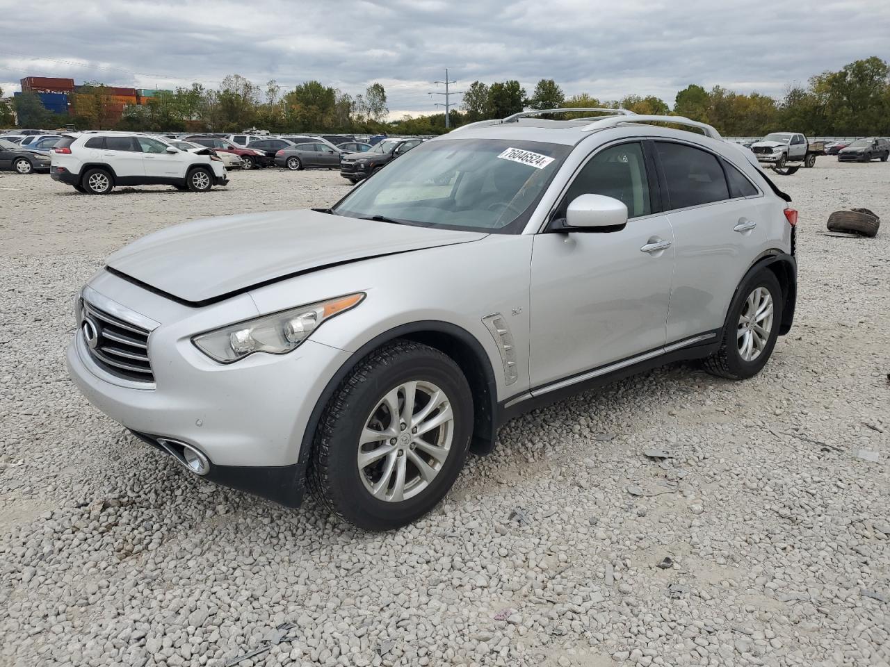 2015 Infiniti QX70 VIN JN8CS1MW3FM480200