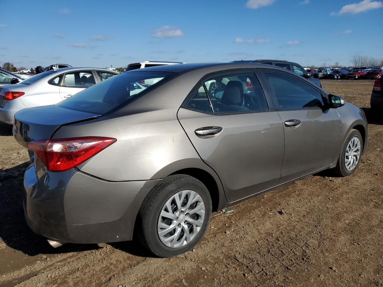 2019 Toyota Corolla VIN 2T1BURHE1KC146627 Copart auction photo, rear end / minor dent/scratches damage thumbnail 3