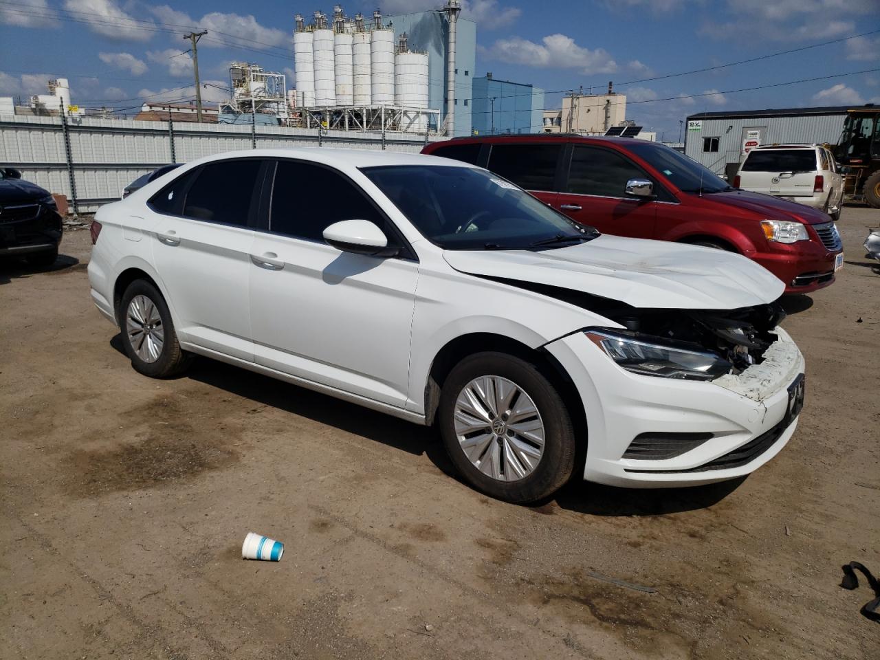 2019 Volkswagen Jetta VIN 3VWC57BU0KM126850 Copart auction photo, front end / minor dent/scratches damage thumbnail 4