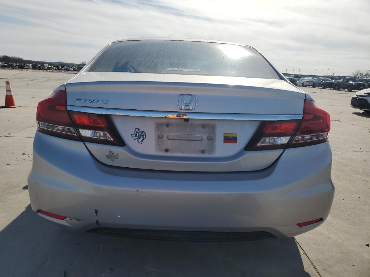 2014 Honda Civic VIN 19XFB2F50EE066114 Copart auction photo, front end damage thumbnail 6