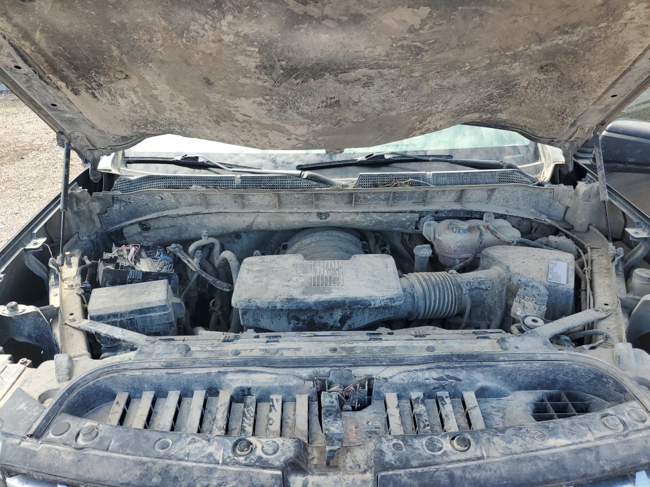 2020 Chevrolet Silverado VIN 3GCUYEED9LG427907 Copart auction photo, front end / all over damage thumbnail 12