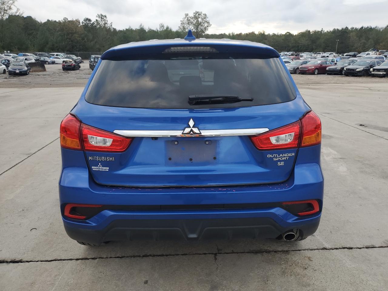 2019 Mitsubishi Outlander VIN JA4AP4AU0KU017203 Copart auction photo, front end damage thumbnail 6