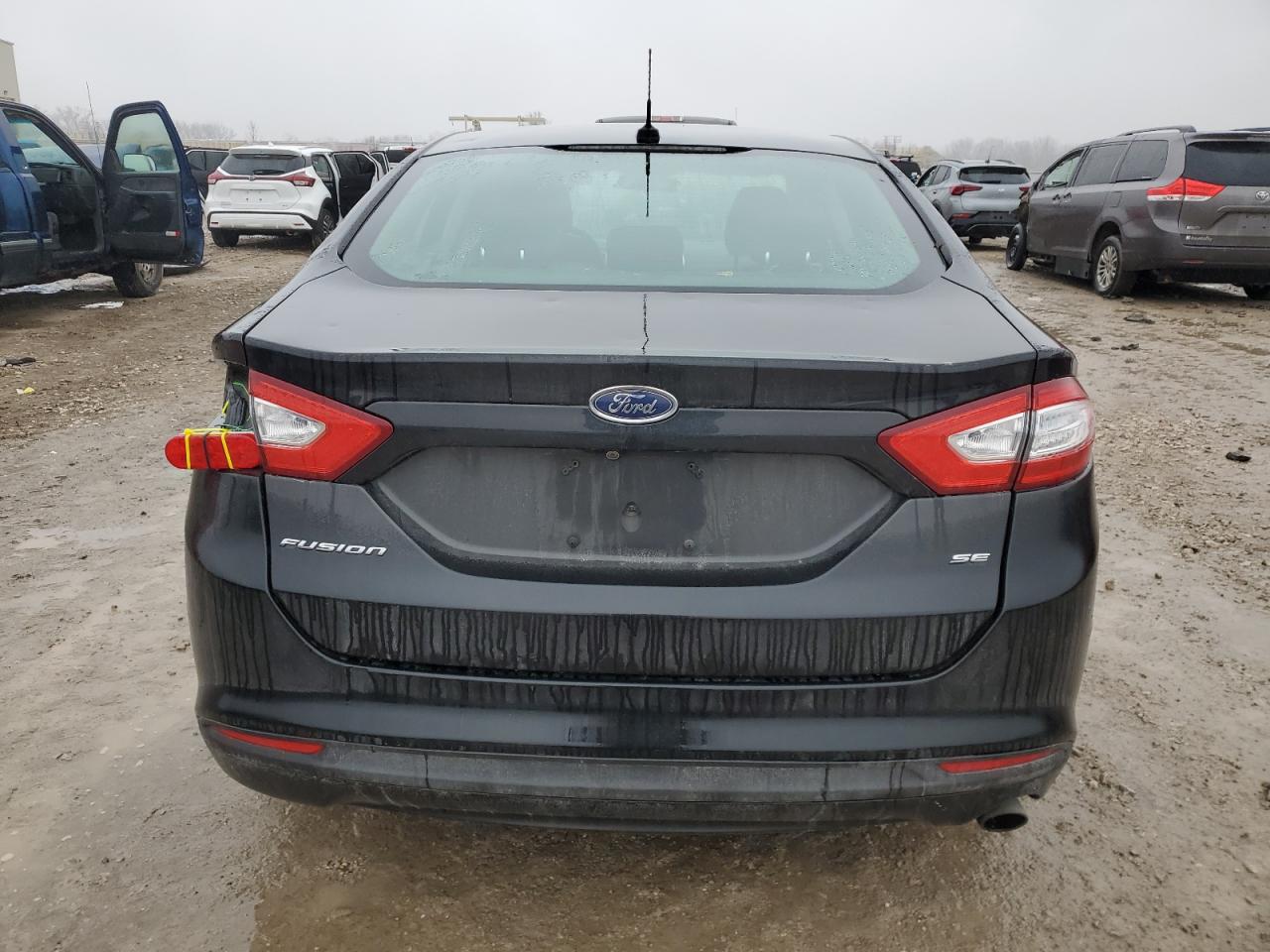 2015 Ford Fusion VIN 3FA6P0H78FR277887 Copart auction photo, rear end damage thumbnail 6