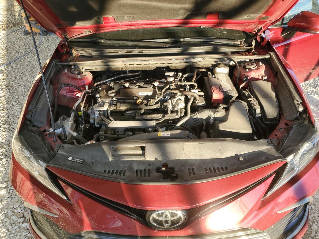 2021 Toyota Camry VIN 4T1C11AK1MU403849 Copart auction photo, rear end damage thumbnail 12