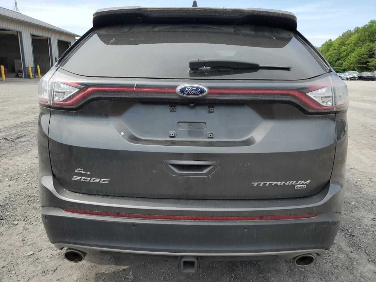 2016 Ford Edge VIN 2FMPK4K87GBC33610 Copart auction photo, front end / minor dent/scratches damage thumbnail 6