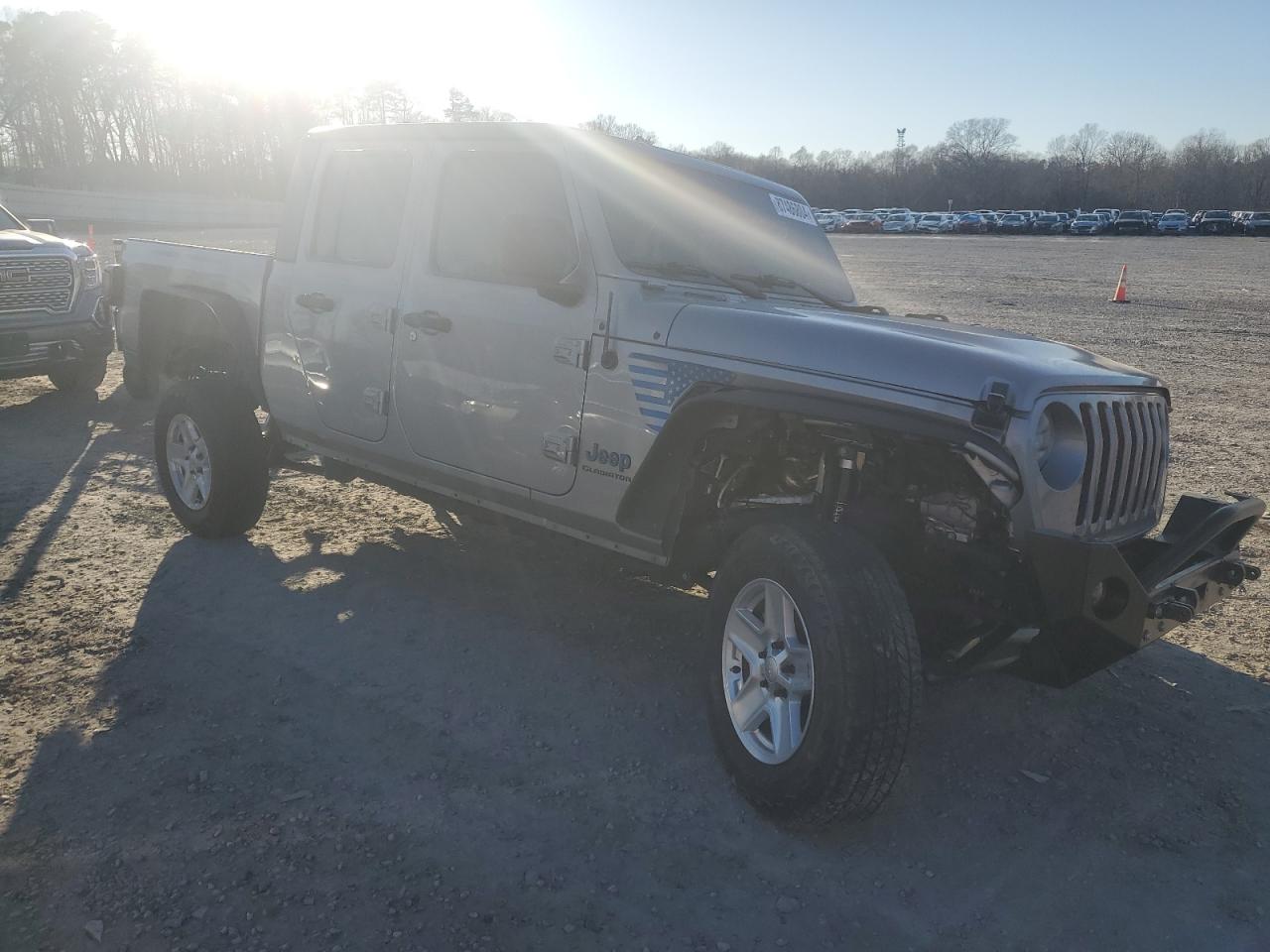 2021 Jeep Gladiator VIN 1C6HJTAG6ML533074 Copart auction photo, all over / minor dent/scratches damage thumbnail 4