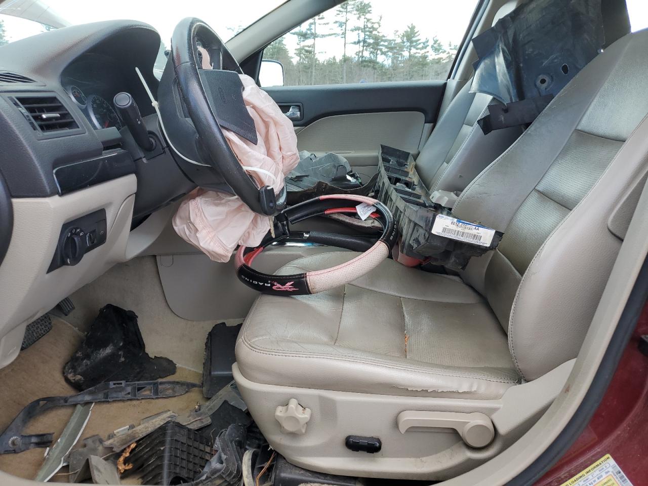 2007 Ford Fusion VIN 3FAHP08187R206906 Copart auction photo, front end / rear end damage thumbnail 7