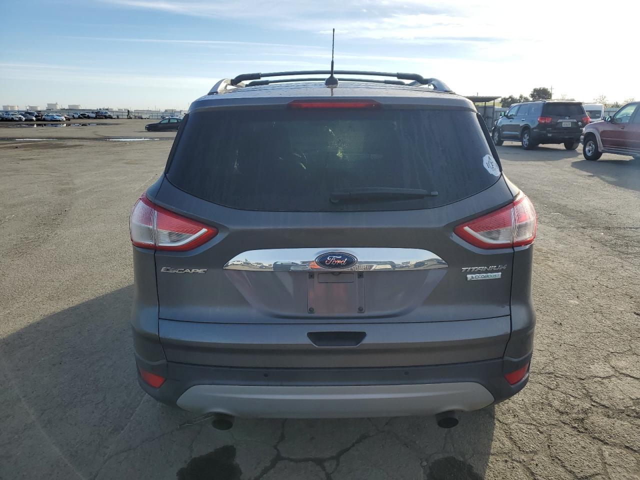 2014 Ford Escape VIN 1FMCU0JX9EUA22717 Copart auction photo, mechanical damage thumbnail 6