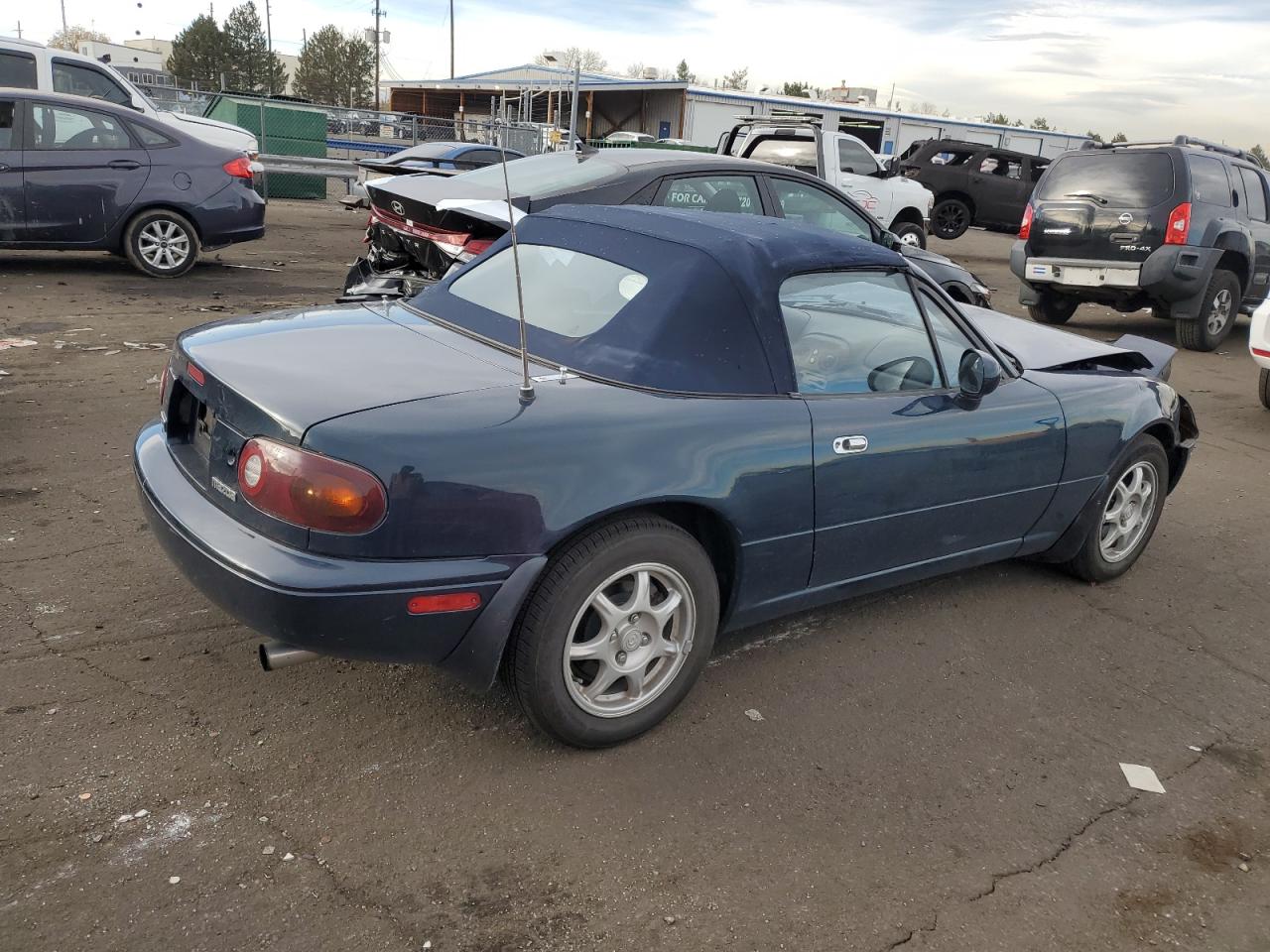 1996 Mazda MX-5 VIN JM1NA3535T0703542 Copart auction photo, front end damage thumbnail 3