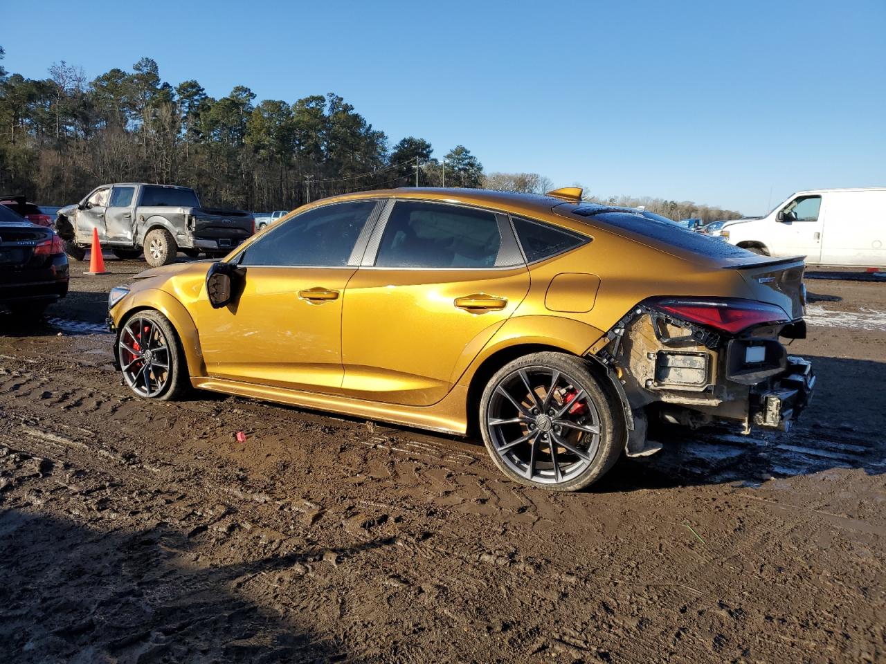 2024 Acura Integra VIN 19UDE5G92RA000448 Copart auction photo, front end / all over damage thumbnail 2