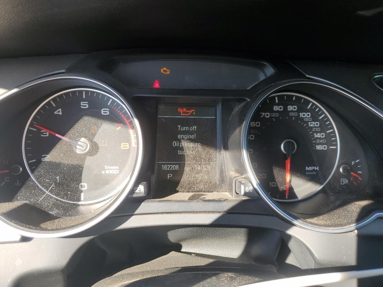 2015 Audi A5 VIN WAUMFAFR2FA004157 Copart auction photo, front end / side damage thumbnail 9
