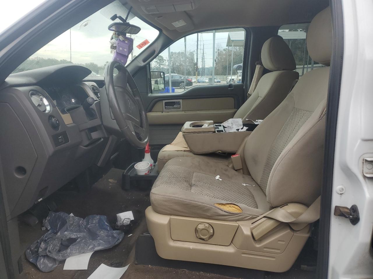 2010 Ford F-150 VIN 1FTEW1C8XAFC43566 Copart auction photo, front end damage thumbnail 7