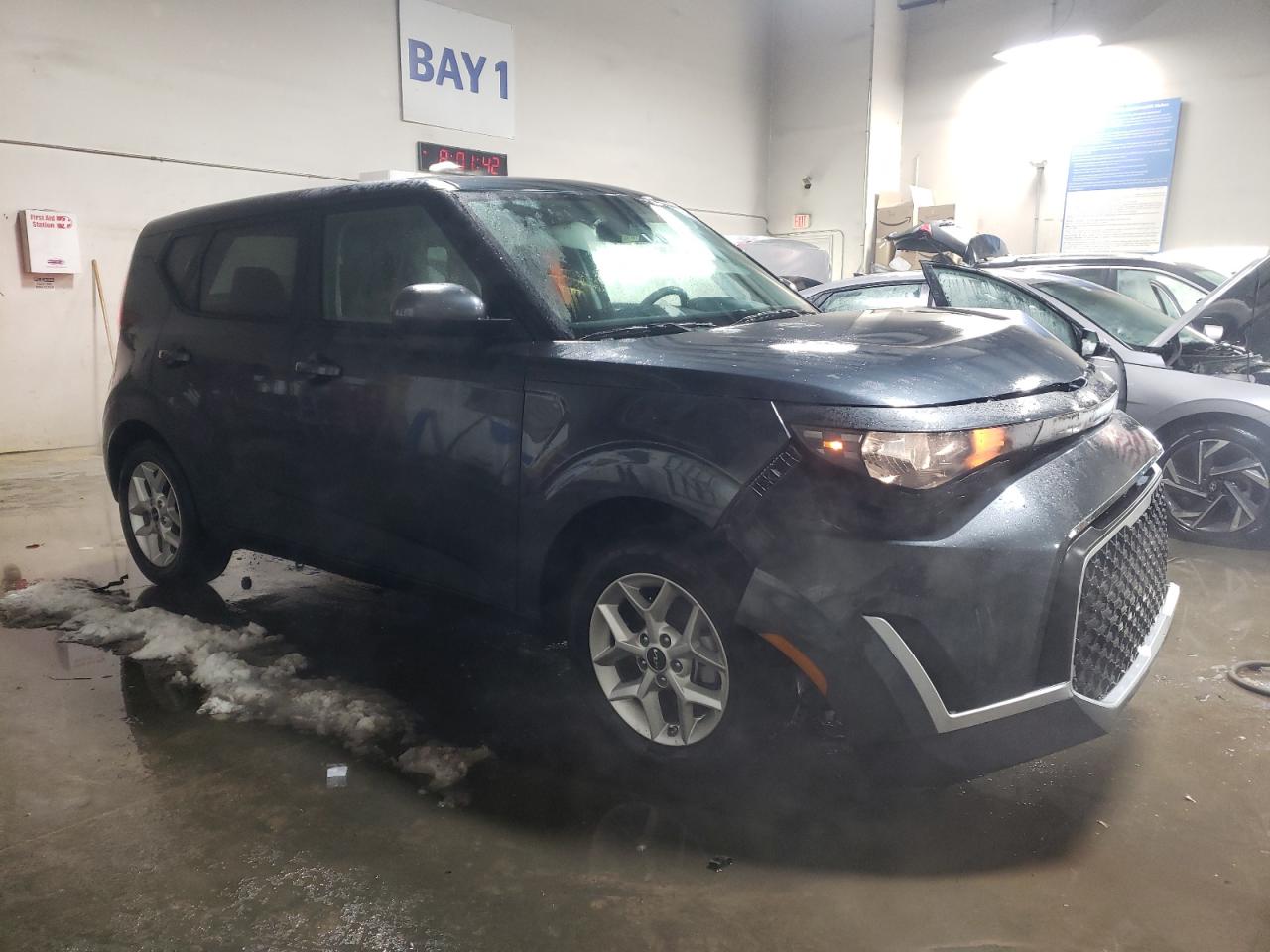2024 KIA Soul VIN KNDJ23AU8R7239799 Copart auction photo, undercarriage / front end damage thumbnail 4