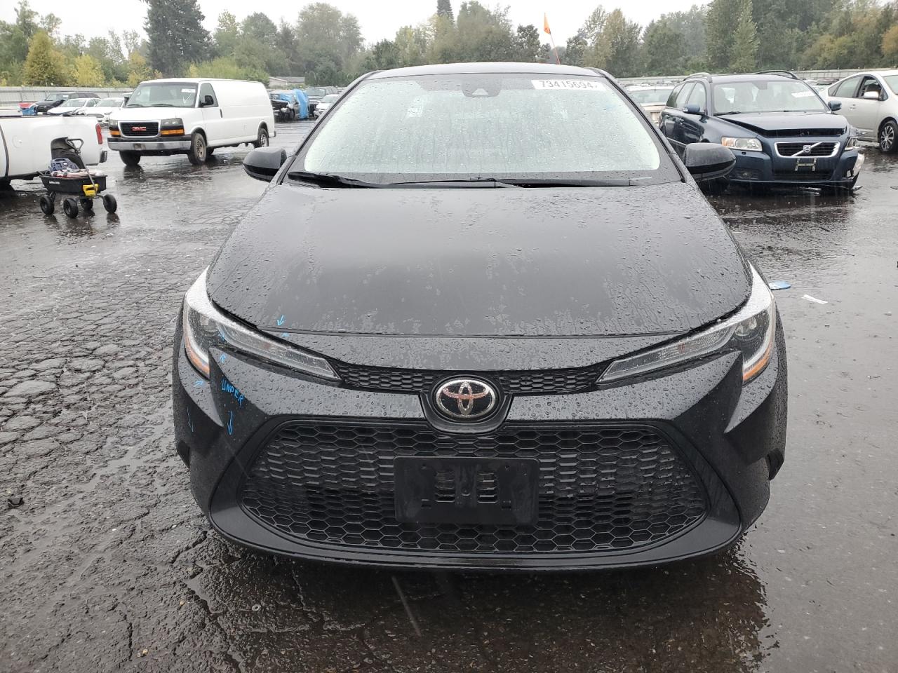 2020 Toyota Corolla VIN 5YFEPRAE2LP141923 Copart auction photo, rear end damage thumbnail 5