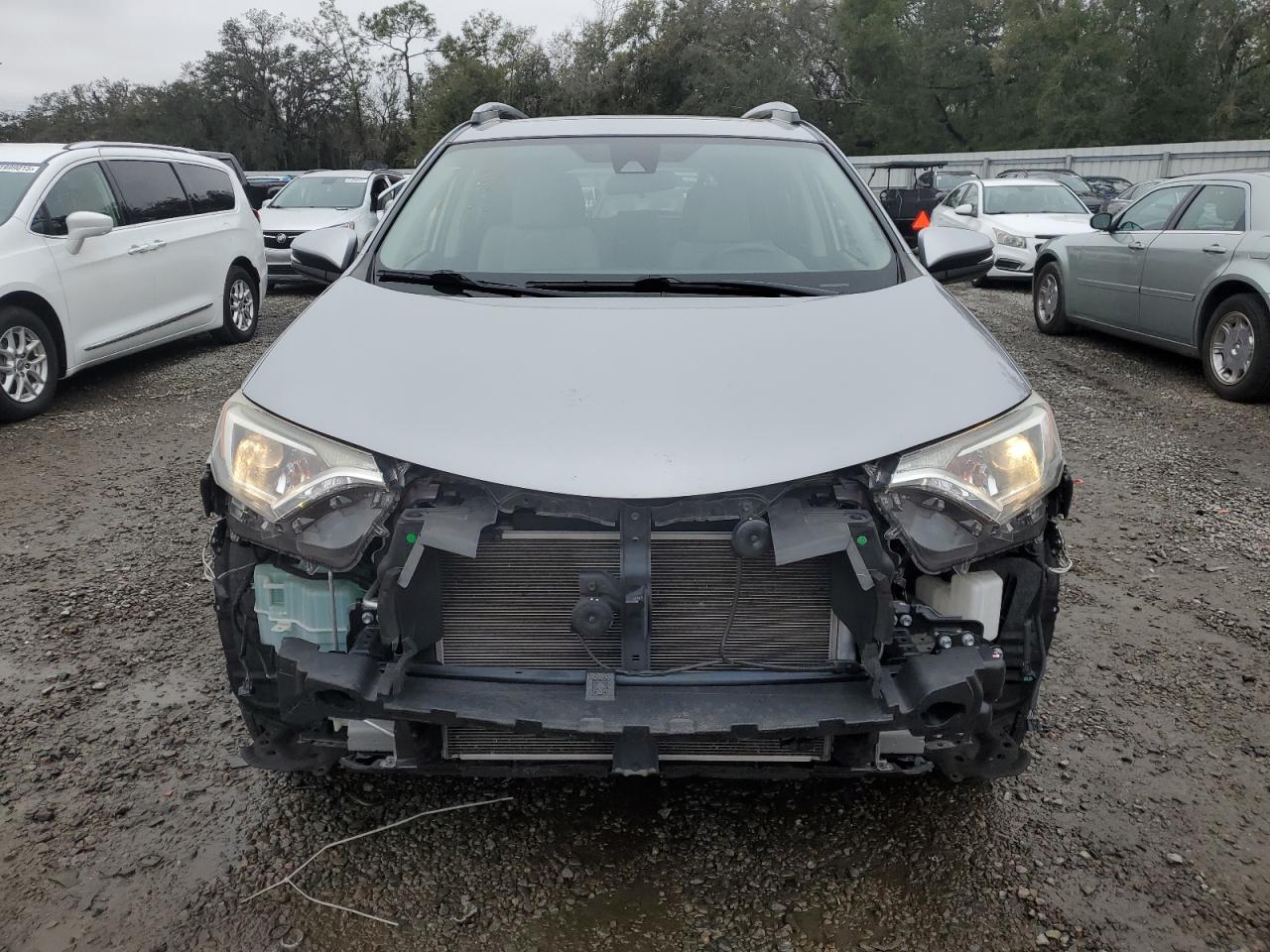 2018 Toyota RAV 4 VIN JTMWFREV7JD121281 Copart auction photo, all over damage thumbnail 5