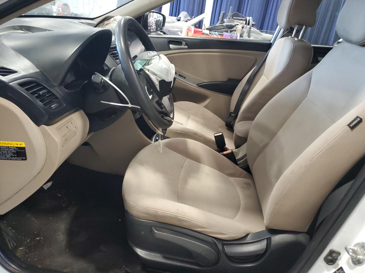 2016 Hyundai Accent VIN KMHCT4AE5GU946907 Copart auction photo, front end damage thumbnail 7
