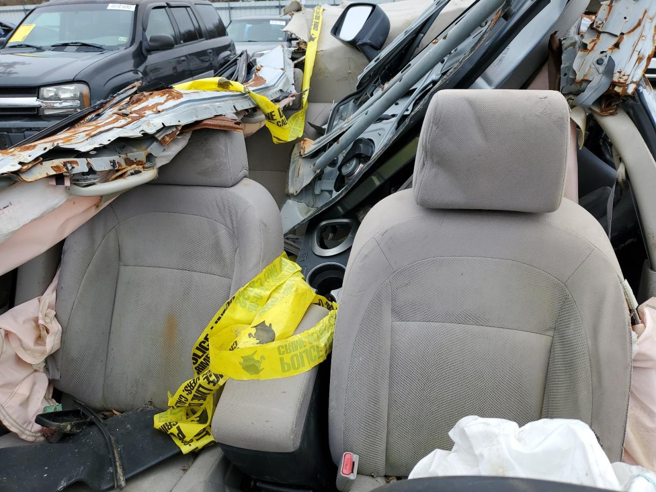 2013 Nissan Rogue VIN JN8AS5MV9DW119593 Copart auction photo, biohazard/chemical / rollover damage thumbnail 10